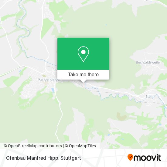 Ofenbau Manfred Hipp map