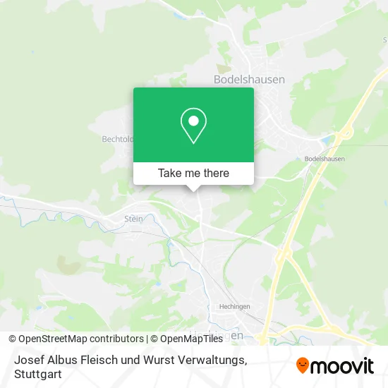 Карта Josef Albus Fleisch und Wurst Verwaltungs