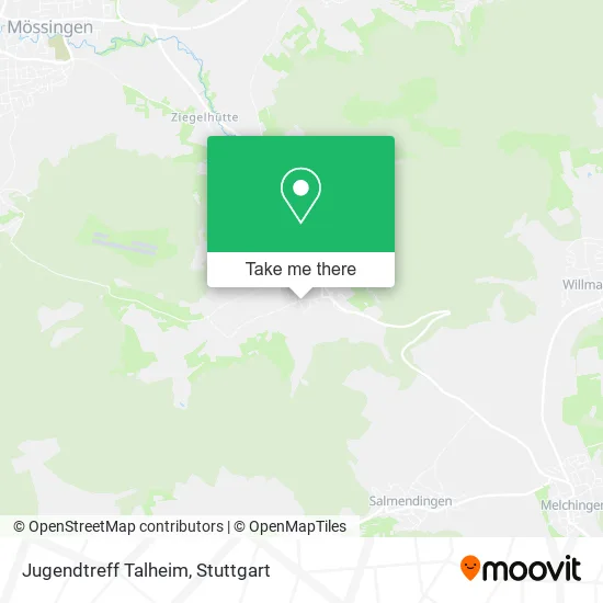 Карта Jugendtreff Talheim