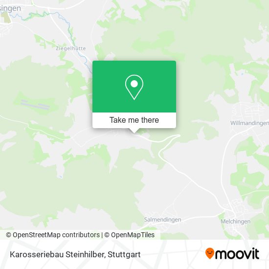 Karosseriebau Steinhilber map