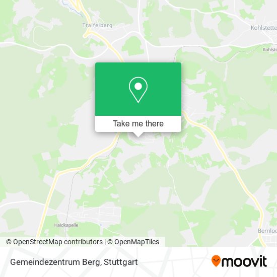 Gemeindezentrum Berg map