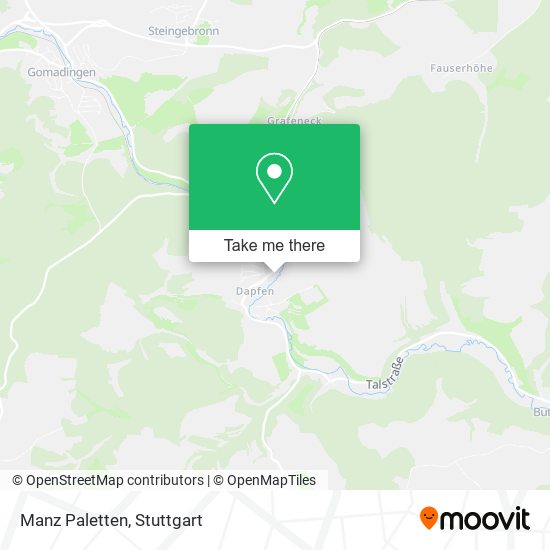 Карта Manz Paletten