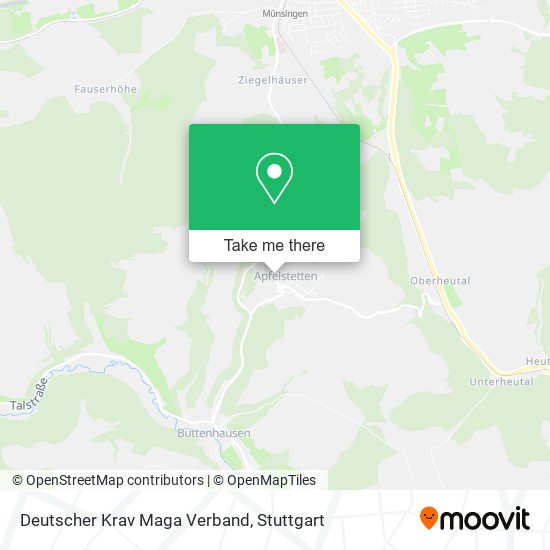 Deutscher Krav Maga Verband map