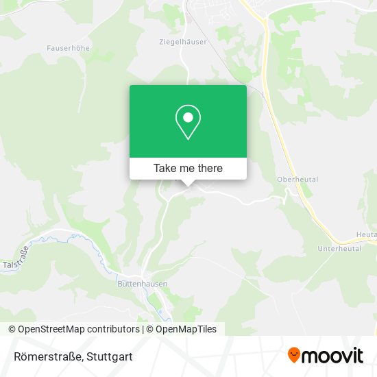 Römerstraße map