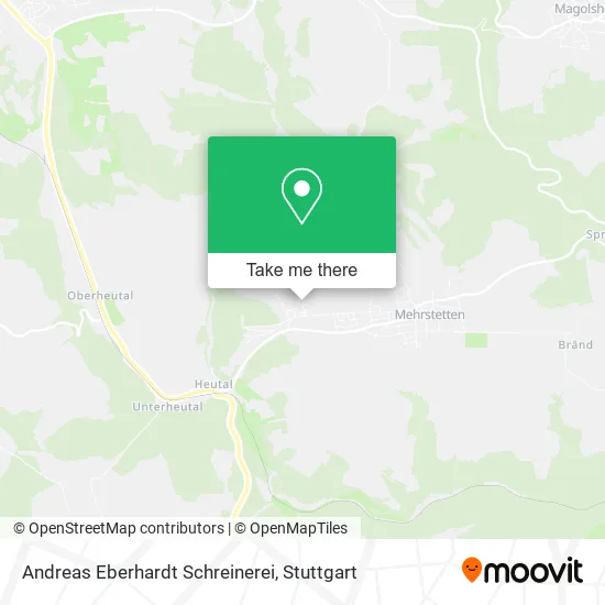 Карта Andreas Eberhardt Schreinerei