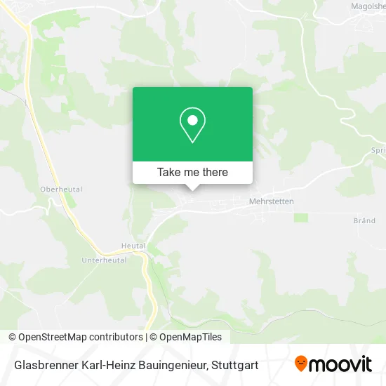 Карта Glasbrenner Karl-Heinz Bauingenieur