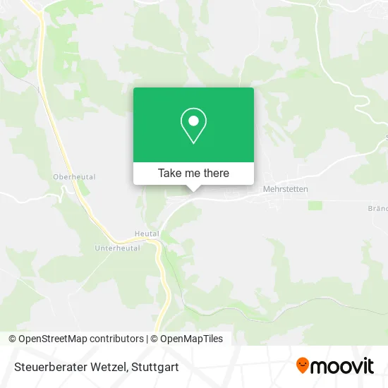 Карта Steuerberater Wetzel