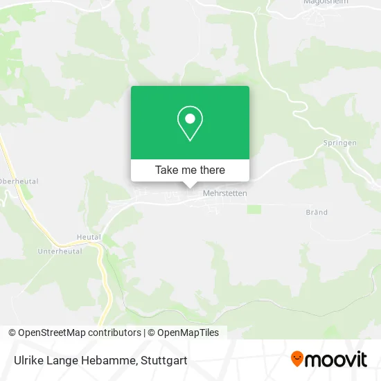 Карта Ulrike Lange Hebamme
