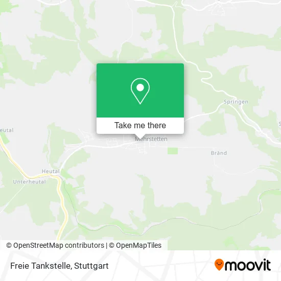 Карта Freie Tankstelle
