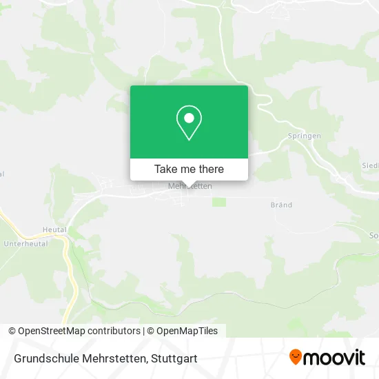 Карта Grundschule Mehrstetten