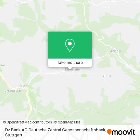 Карта Dz Bank AG Deutsche Zentral Genossenschaftsbank