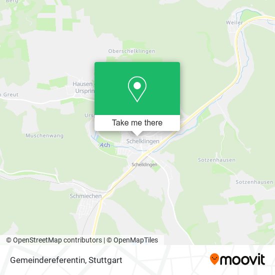Карта Gemeindereferentin