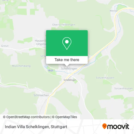Карта Indian Villa Schelklingen
