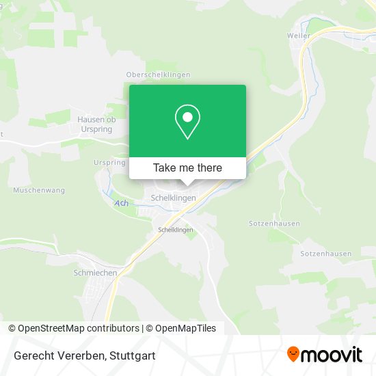 Карта Gerecht Vererben