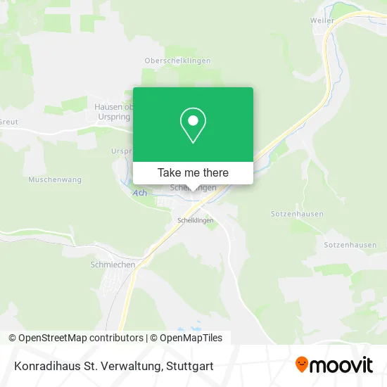 Карта Konradihaus St. Verwaltung