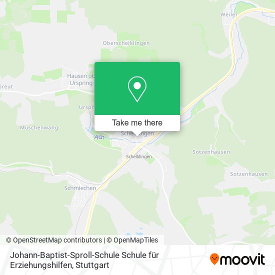 Johann-Baptist-Sproll-Schule Schule für Erziehungshilfen map