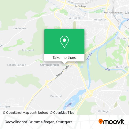 Recyclinghof Grimmelfingen map