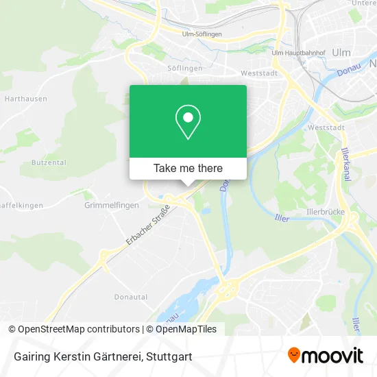 Карта Gairing Kerstin Gärtnerei