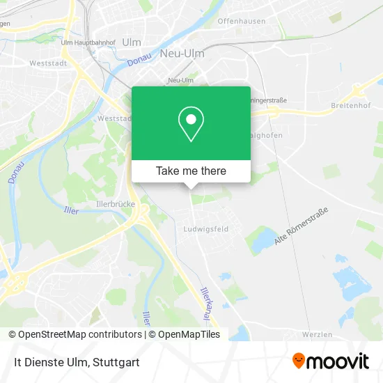 Карта It Dienste Ulm
