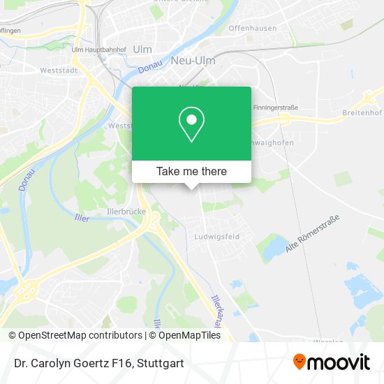 Dr. Carolyn Goertz F16 map