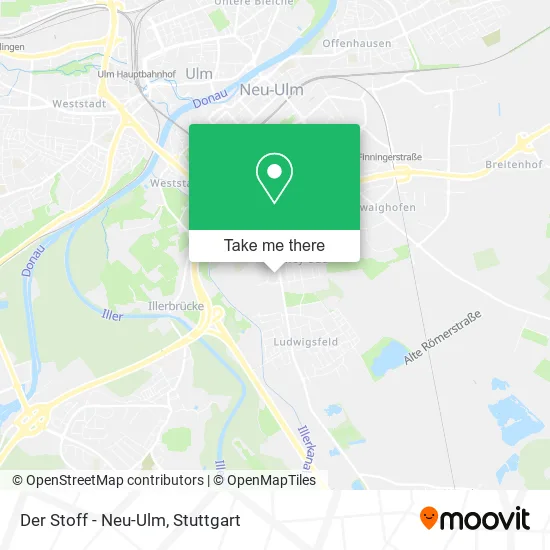 Карта Der Stoff - Neu-Ulm