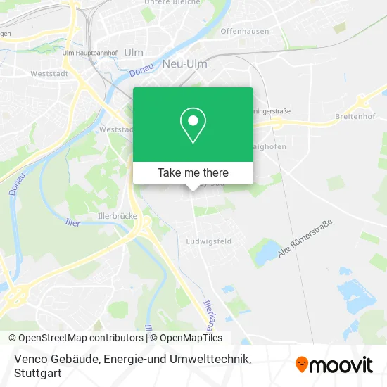 Карта Venco Gebäude, Energie-und Umwelttechnik