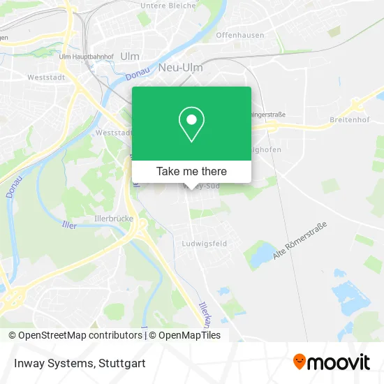 Карта Inway Systems