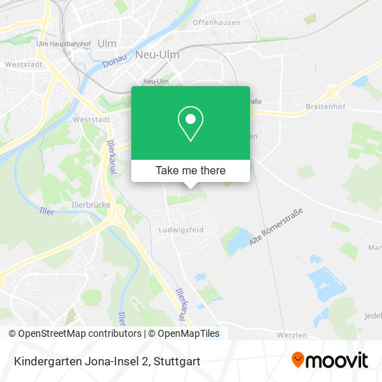 Kindergarten Jona-Insel 2 map