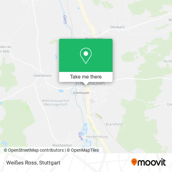 Карта Weißes Ross