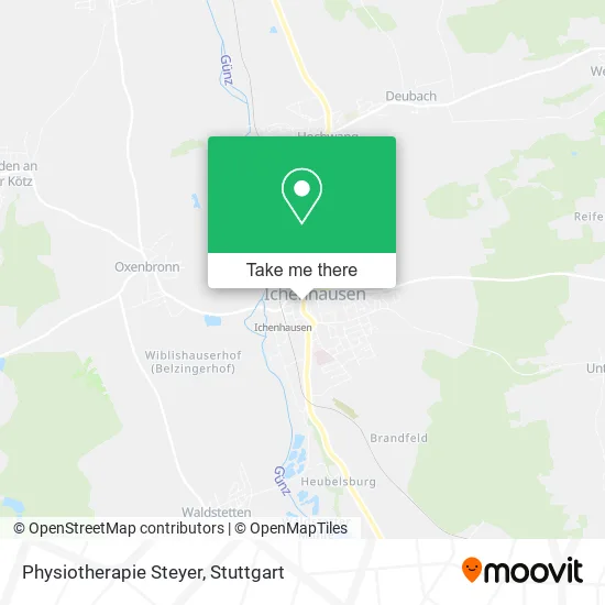 Карта Physiotherapie Steyer