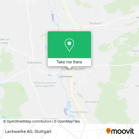 Карта Lechwerke AG