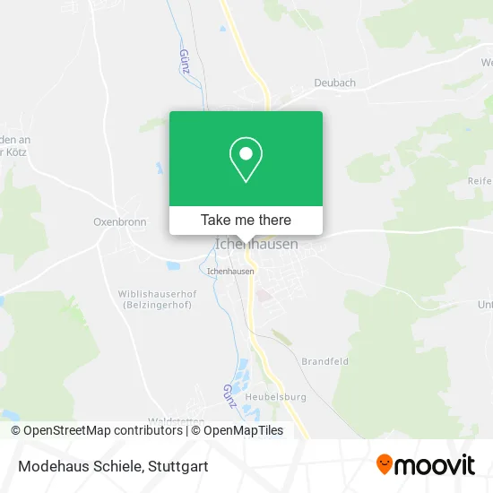 Modehaus Schiele map