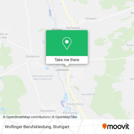 Карта Wolfinger Berufskleidung