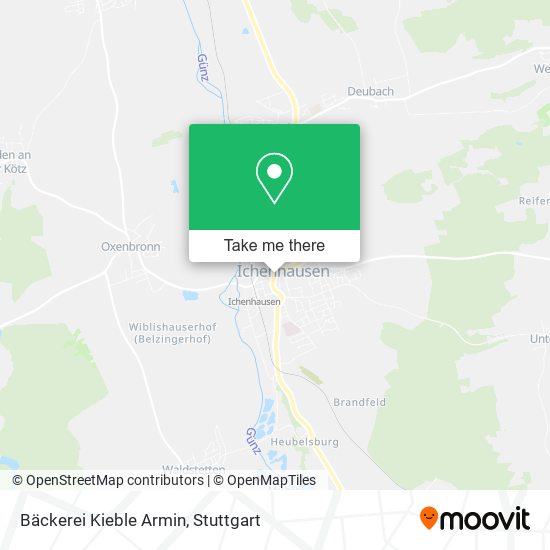 Bäckerei Kieble Armin map