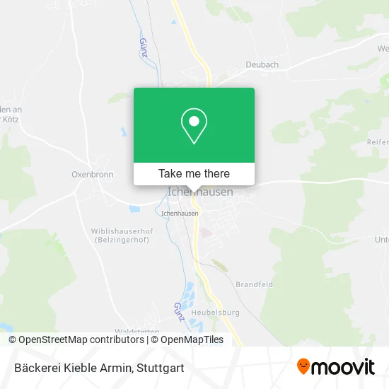 Карта Bäckerei Kieble Armin