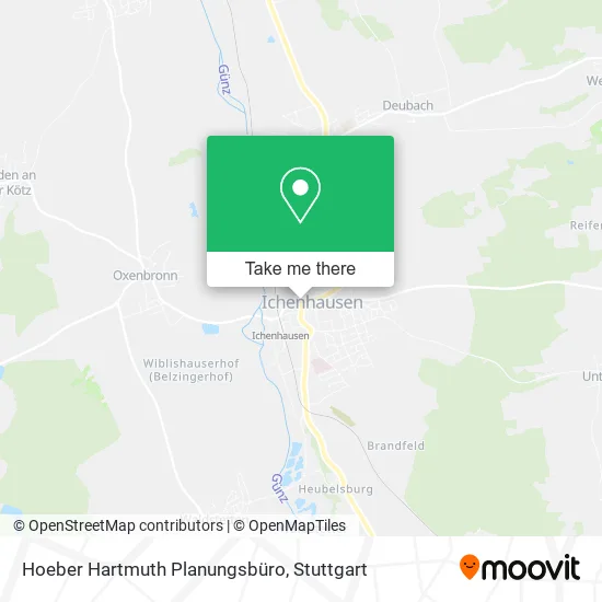 Карта Hoeber Hartmuth Planungsbüro