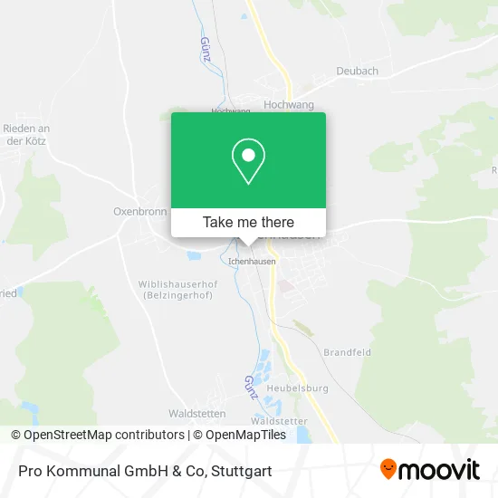 Карта Pro Kommunal GmbH & Co