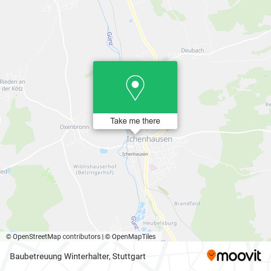 Baubetreuung Winterhalter map