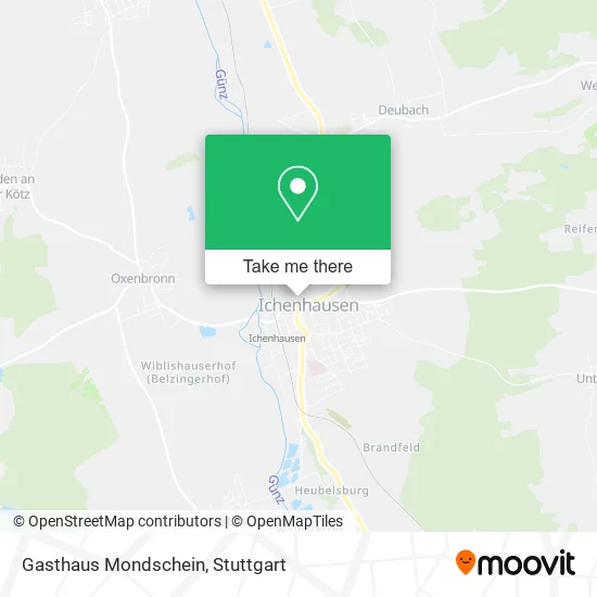 Карта Gasthaus Mondschein