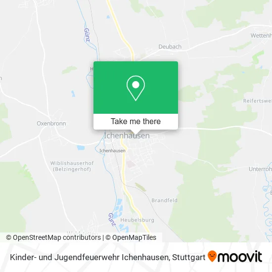 Карта Kinder- und Jugendfeuerwehr Ichenhausen