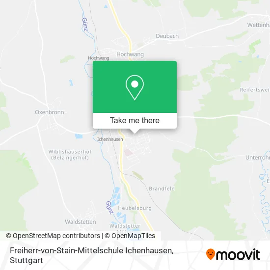 Карта Freiherr-von-Stain-Mittelschule Ichenhausen