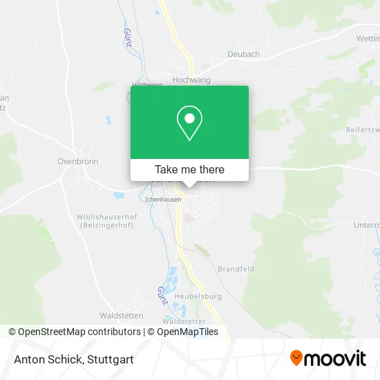 Карта Anton Schick