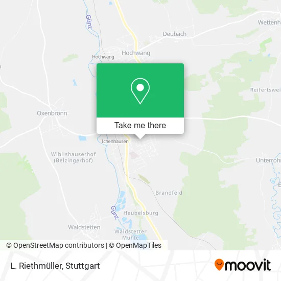 Карта L. Riethmüller