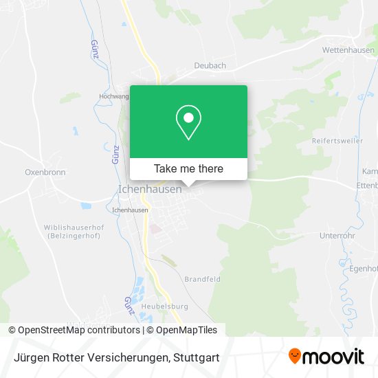 Jürgen Rotter Versicherungen map