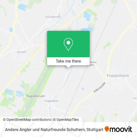 Карта Andere Angler und Naturfreunde Schuttern