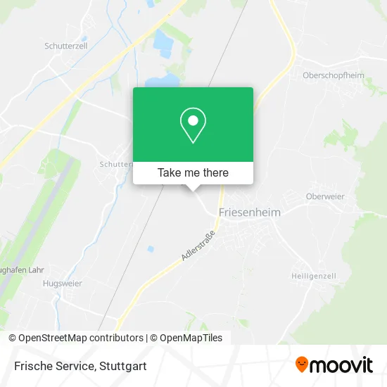Карта Frische Service