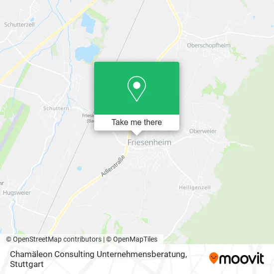 Карта Chamäleon Consulting Unternehmensberatung