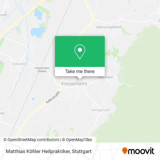 Карта Matthias Köhler Heilpraktiker