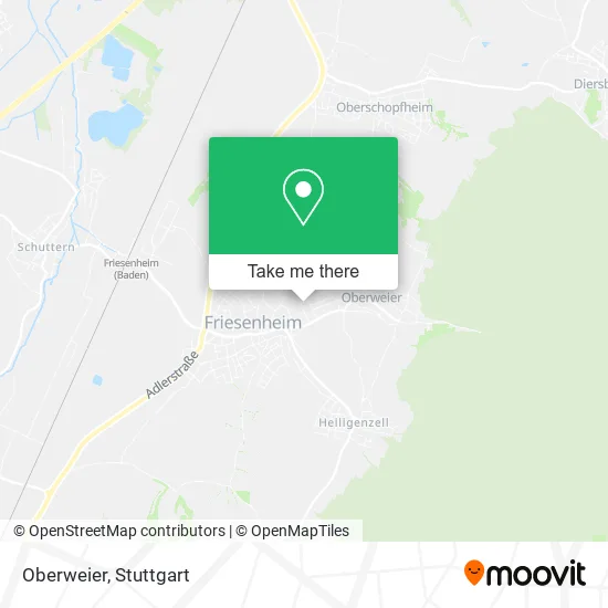 Карта Oberweier