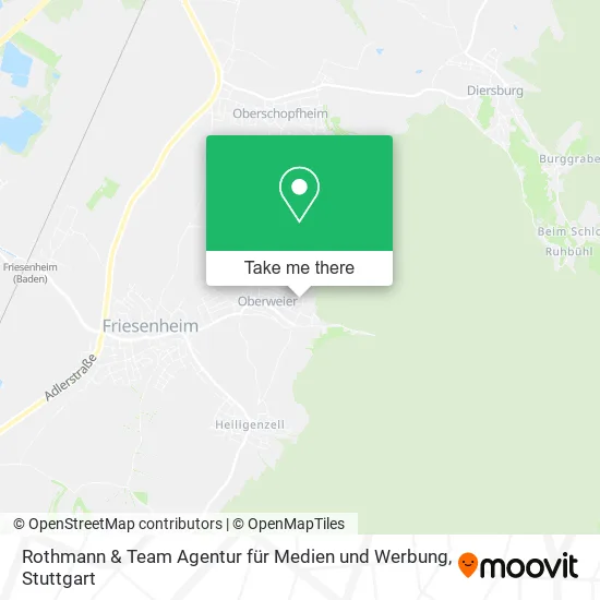 Карта Rothmann & Team Agentur für Medien und Werbung